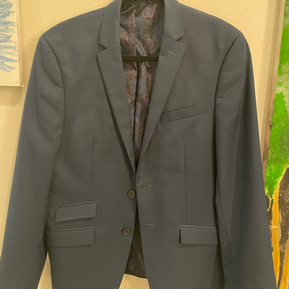Andrew Fezza Navy Men's Blazer